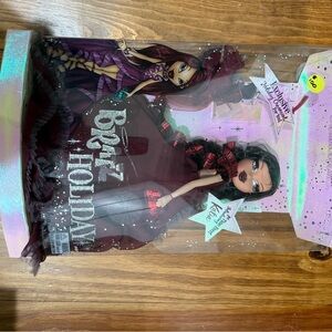 Bratz Holiday Doll with Burgundy and Black Outfit Katia Doll 2005
